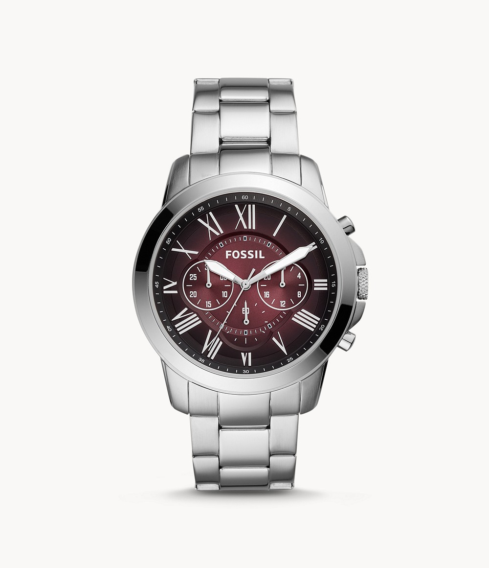 GRANT クロノグラフ ステンレススチールウォッチ FS5628_main FOSSIL フォッシル メンズ腕時計