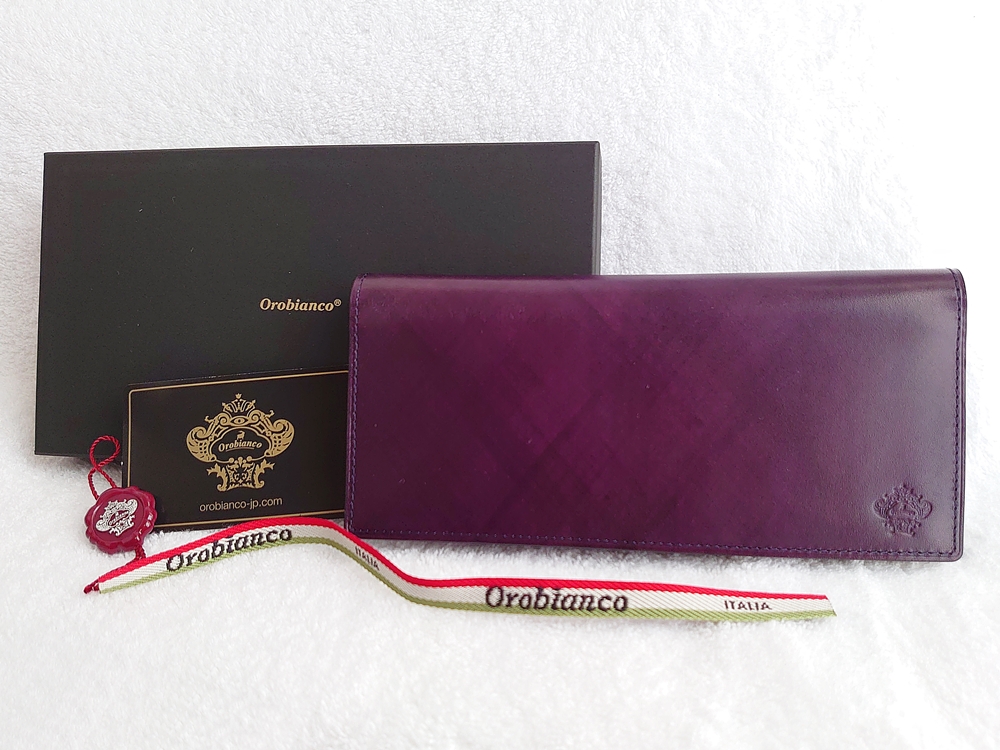 Orobianco（オロビアンコ）ファスナー付き長財布（品番：ORS－012608）ブラック