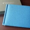 シュランケンカーフ マネークリップ（Blue）CIMABUE（チマブエ）Mens Leather Store（メンズレザーストア）財布レビュー