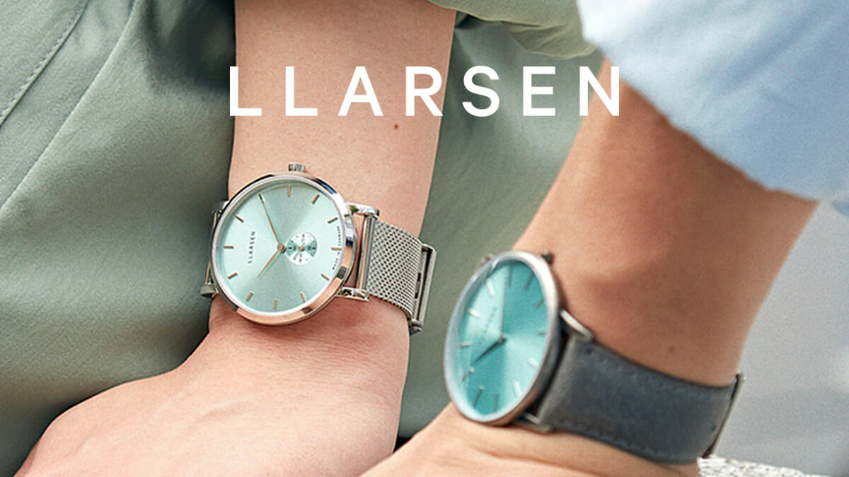 LLARSEN（エルラーセン）北欧腕時計 デンマーク ペアウォッチ
