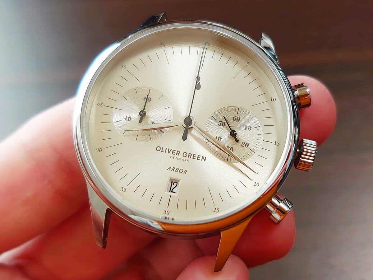 Oliver Green オリバーグリーン 腕時計 ARBOR（アーバー）41mm クロノグラフ 時計デザイン2