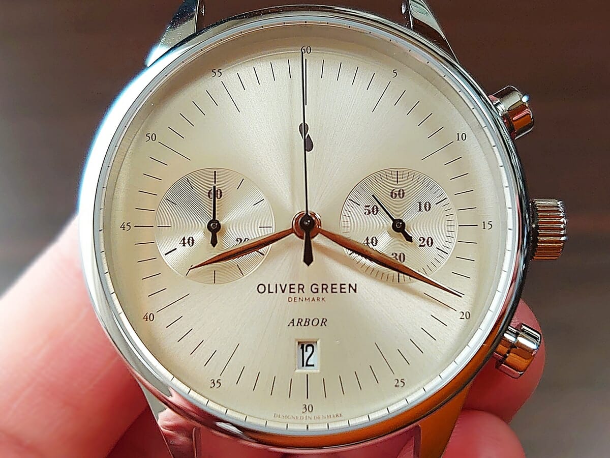 Oliver Green オリバーグリーン 腕時計 ARBOR（アーバー）41mm クロノグラフ 時計デザイン5