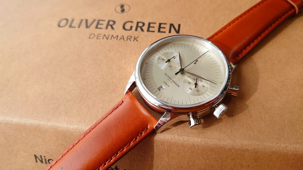 Oliver Green オリバーグリーン 腕時計レビュー ARBOR（アーバー）41mm クロノグラフ