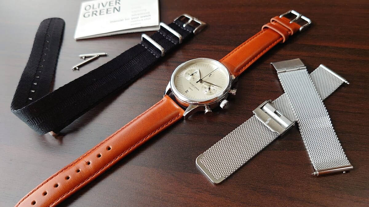 Oliver Green オリバーグリーン 腕時計 ARBOR（アーバー）41mm クロノグラフ 口コミ評判レビュー