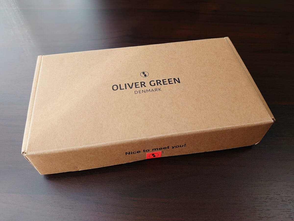 Oliver Green オリバーグリーン 商品パッケージ 外箱 FSC公認 プレミアムクラフト紙1