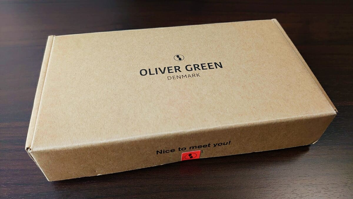 Oliver Green オリバーグリーン 梱包 パッケージ FSC（森林管理協議会）公認 プレミアムクラフト紙