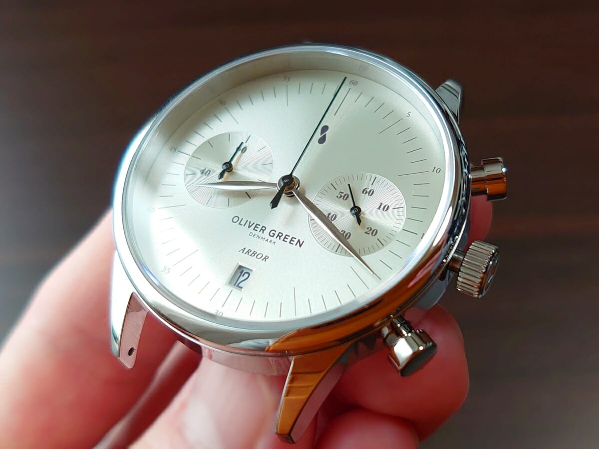 Oliver Green オリバーグリーン 腕時計 ARBOR（アーバー）41mm クロノグラフ 時計デザイン3