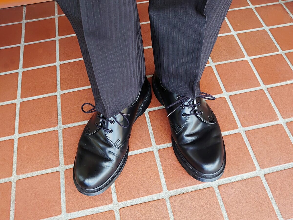 【ラッピング不可】  ドクターマーチン 革靴 3ホール ブーツ
