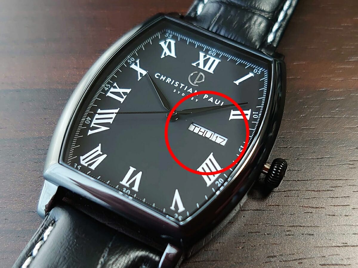 OPERA オペラ OP01BKSCBK ブラック メンズ Christian Paul クリスチャンポール 腕時計レビュー デザイン9