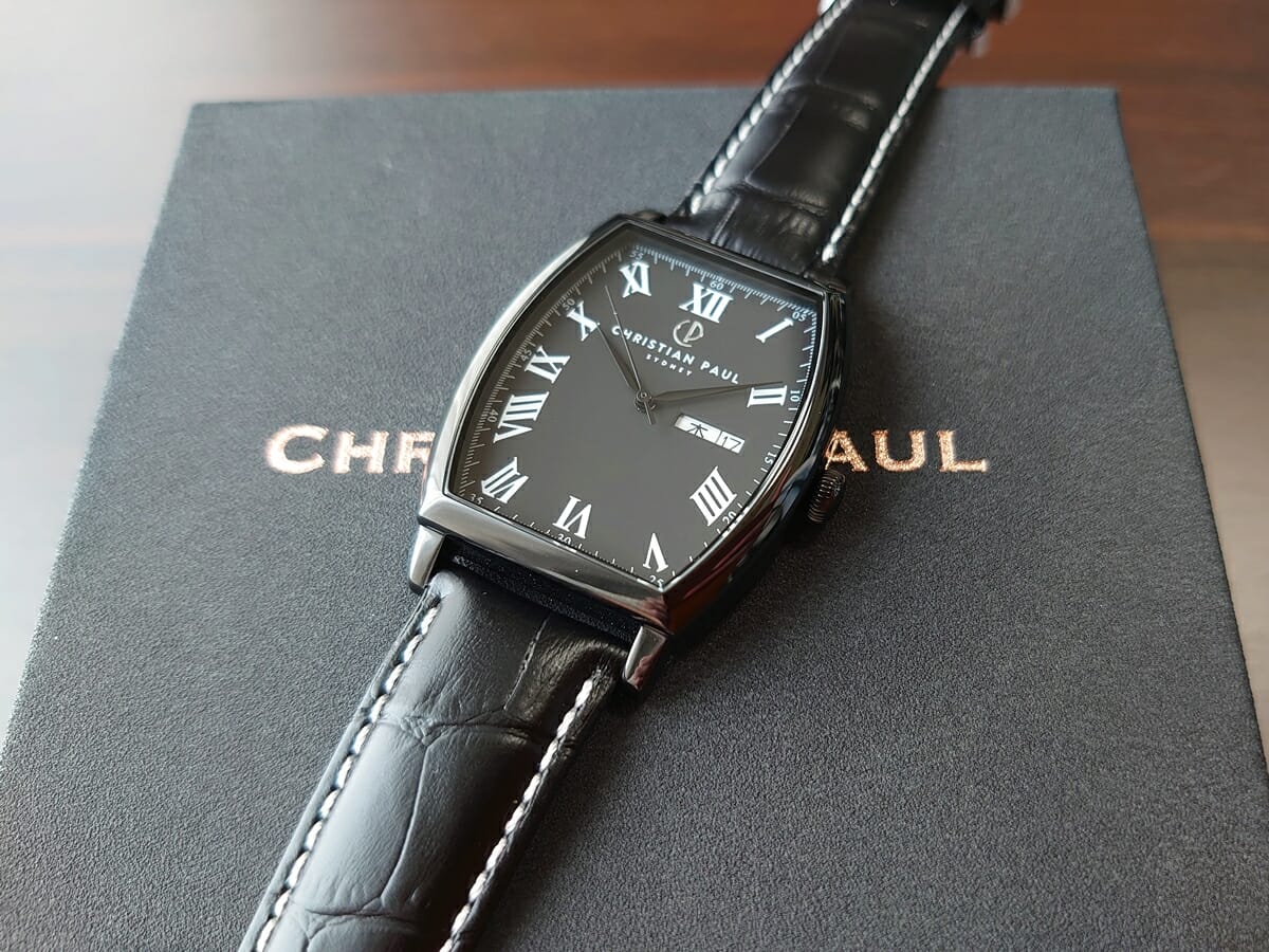 OPERA オペラ OP01BKSCBK ブラック メンズ Christian Paul クリスチャンポール 腕時計レビュー デザイン1