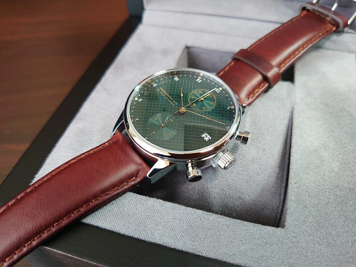 1815 CHRONOGRAPH GREEN TURTLE クロノグラフ グリーンタートル About Vintage アバウトヴィンテージ 腕時計デザイン10