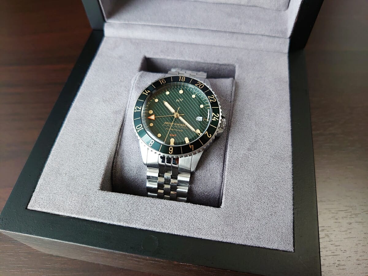 1954 GMT GREEN TURTLE グリーンタートル About Vintage アバウトヴィンテージ 腕時計デザイン1