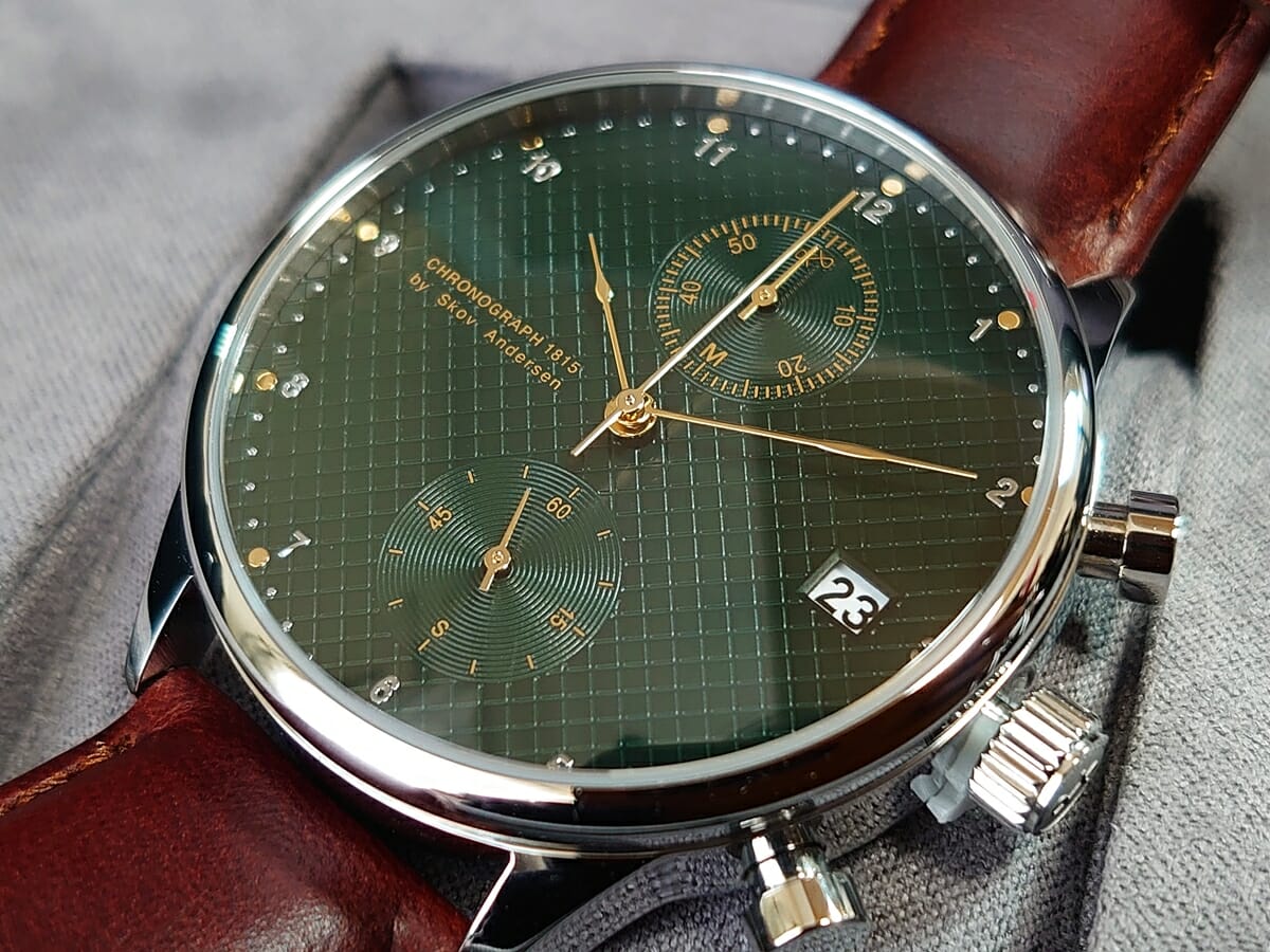 1815 CHRONOGRAPH GREEN TURTLE クロノグラフ グリーンタートル About Vintage アバウトヴィンテージ 腕時計デザイン11