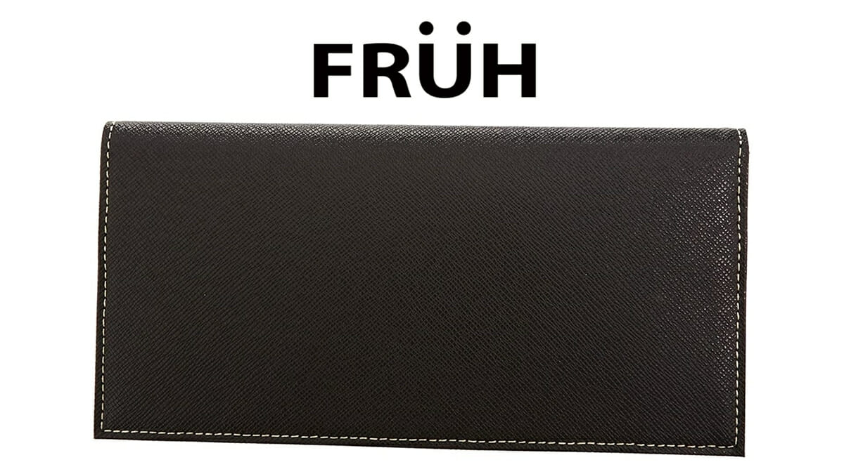 FRUH（フリュー）長財布 薄い 軽い 牛革 財布 メンズ wallet-ga-3581986 スマートロングウォレット