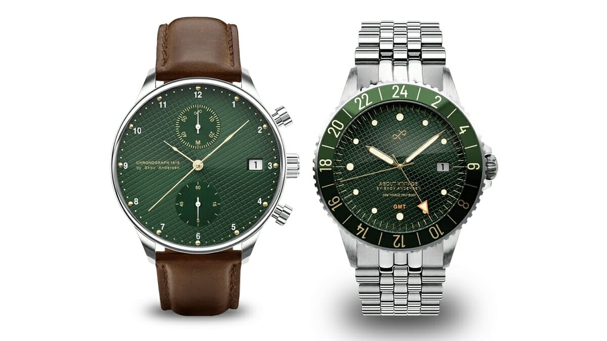 1815 & 1954 GREEN TURTLE COMBO クロノグラフ GMT グリーンタートル About Vintage（アバウトヴィンテージ）