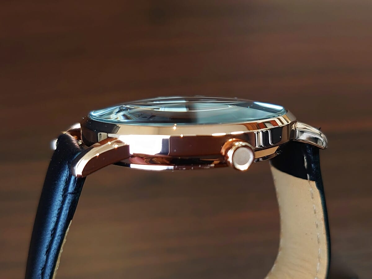 Hacoa ハコア WATCH 8800 エボニー 黒檀 +LUMBER プラスランバー 腕時計レビュー ドーム型ガラス