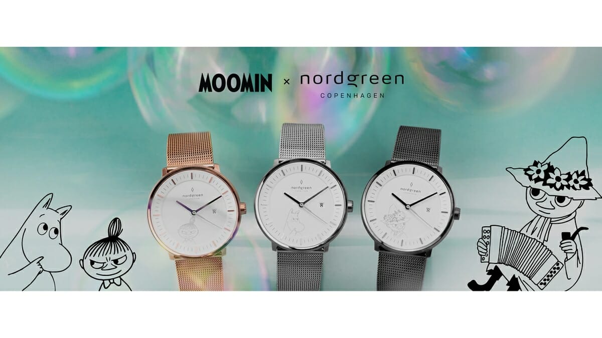Nordgreen Moomin ノードグリーン ムーミン コラボレーション 腕時計 ムーミン リトルミイ スナフキン