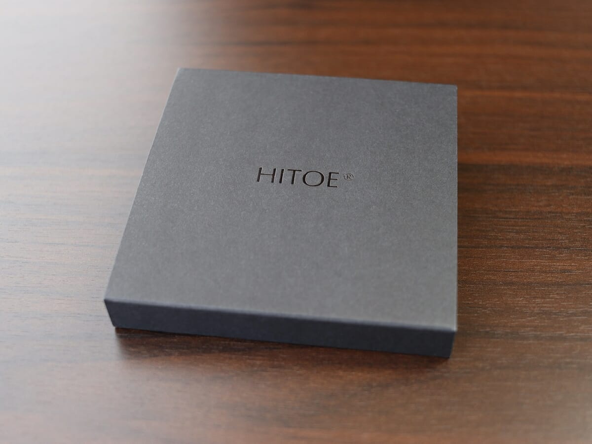 Hitoe Fold -Liscio- SYRINX（シュリンクス）レビュー パッケージング1