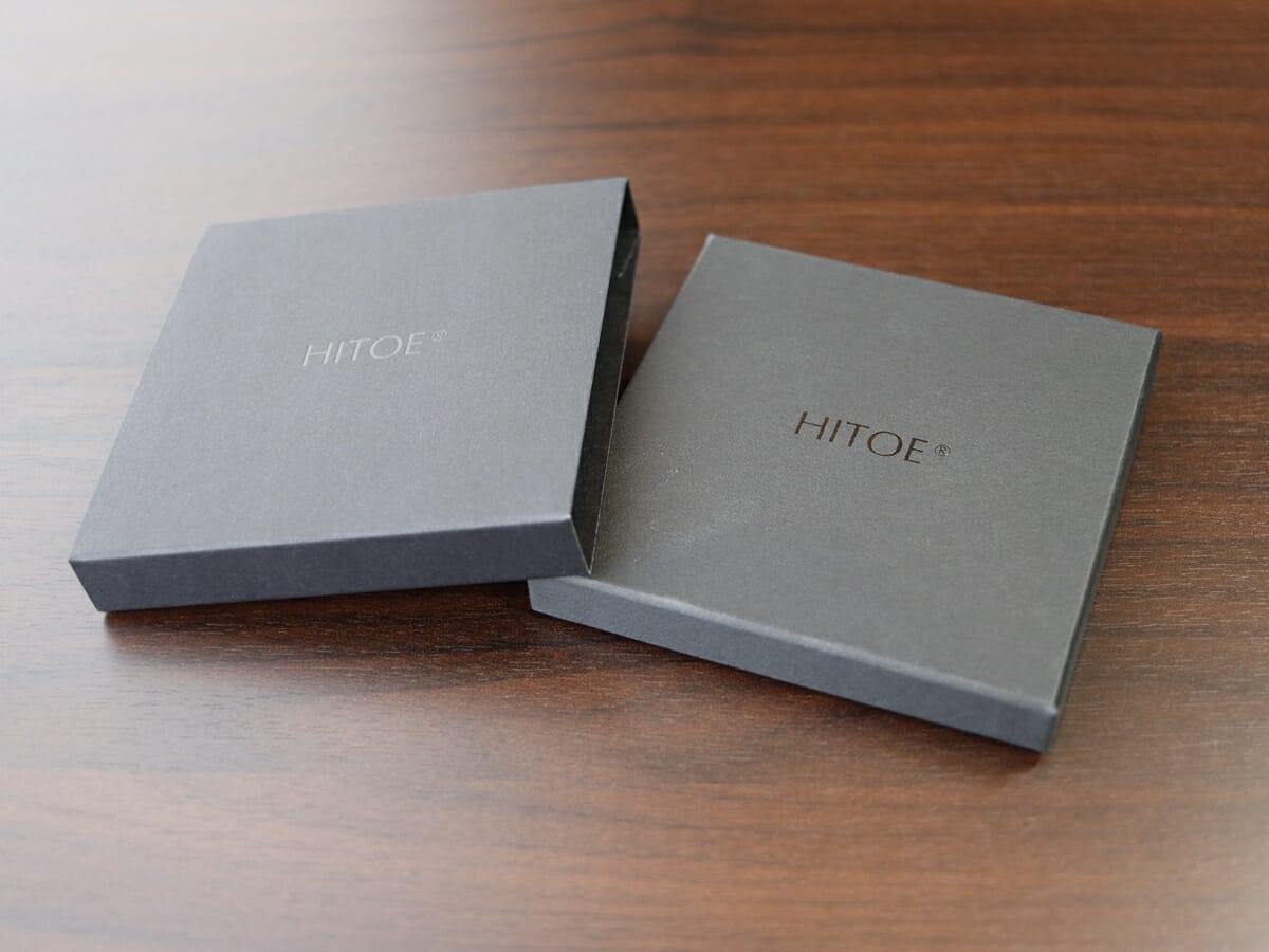 Hitoe Fold -Liscio- SYRINX（シュリンクス）レビュー パッケージング2