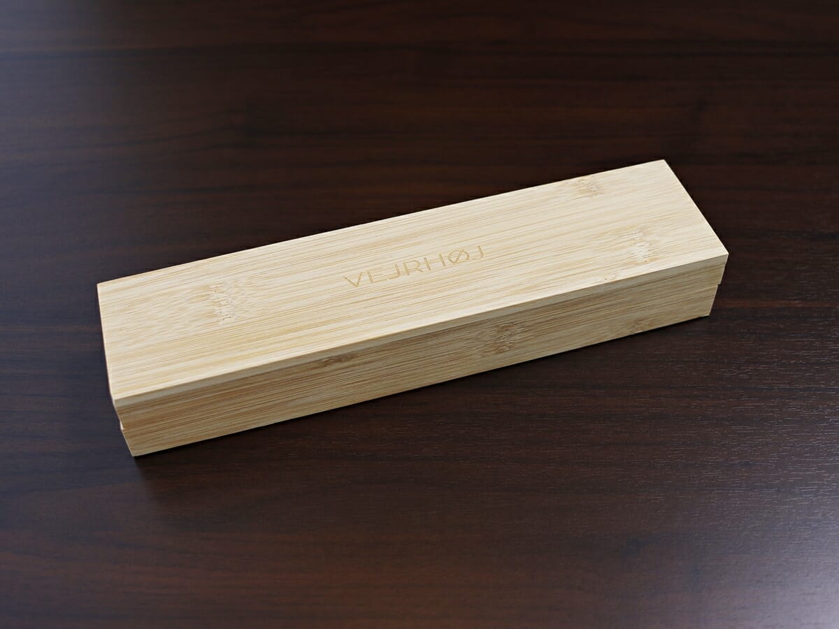 VEJRHØJ（ヴェアホイ）ARCH Maple レビュー 木製ボックス