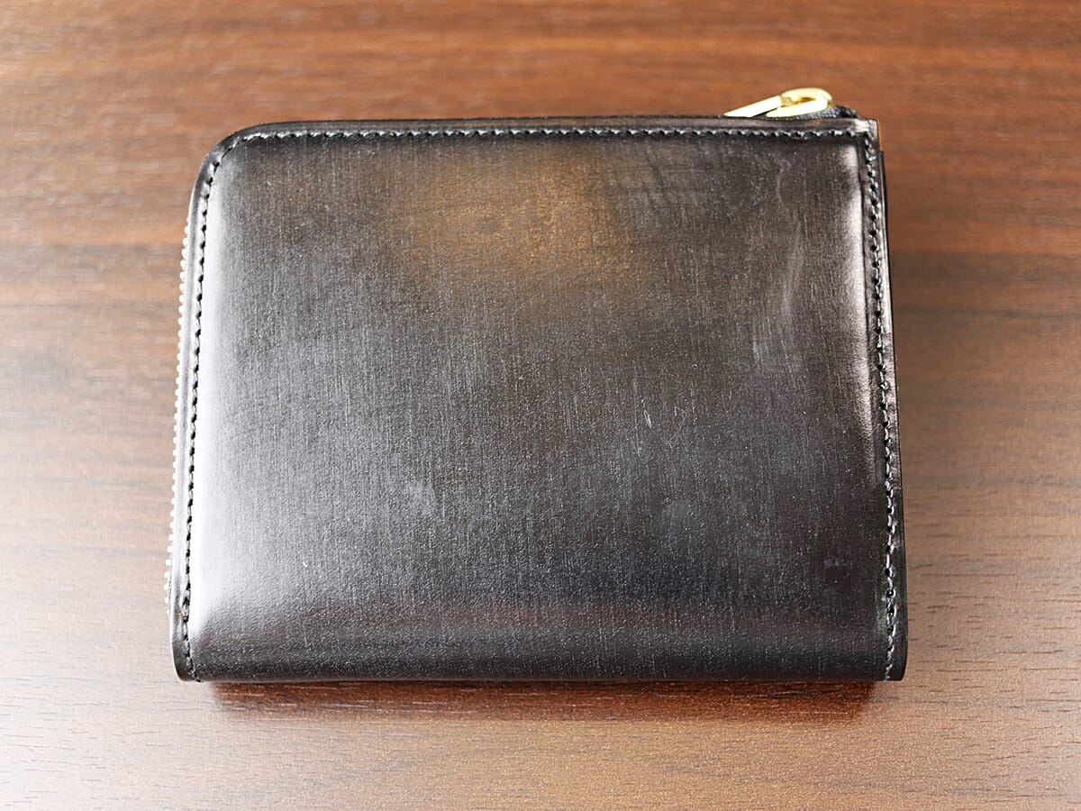 Bridle Leather ブライドルレザー L字ファスナー財布 CRAFSTO（クラフスト）財布レビュー デザイン 質感2