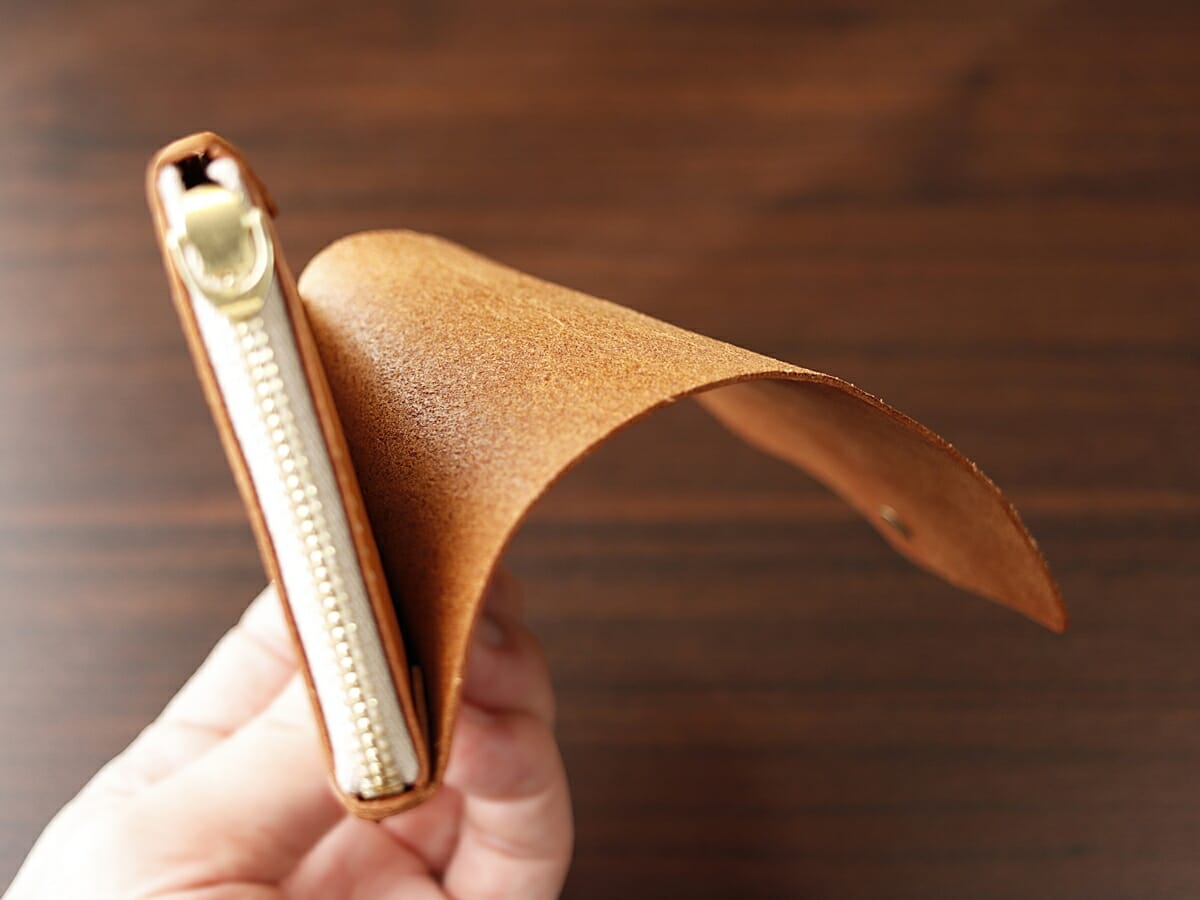 小さく薄い財布Saku ver.2 小さく薄い財布SAKU moku（モク）プエブロモデルを比較9