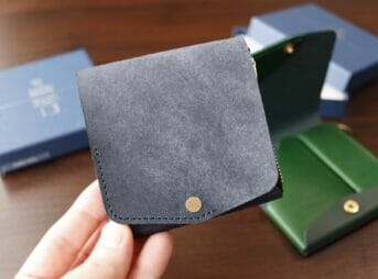 小さく薄い財布 Saku ver.2 プエブロレザー ノブレッサカーフ moku（モク）財布 レビュー カスタムファッションマガジン