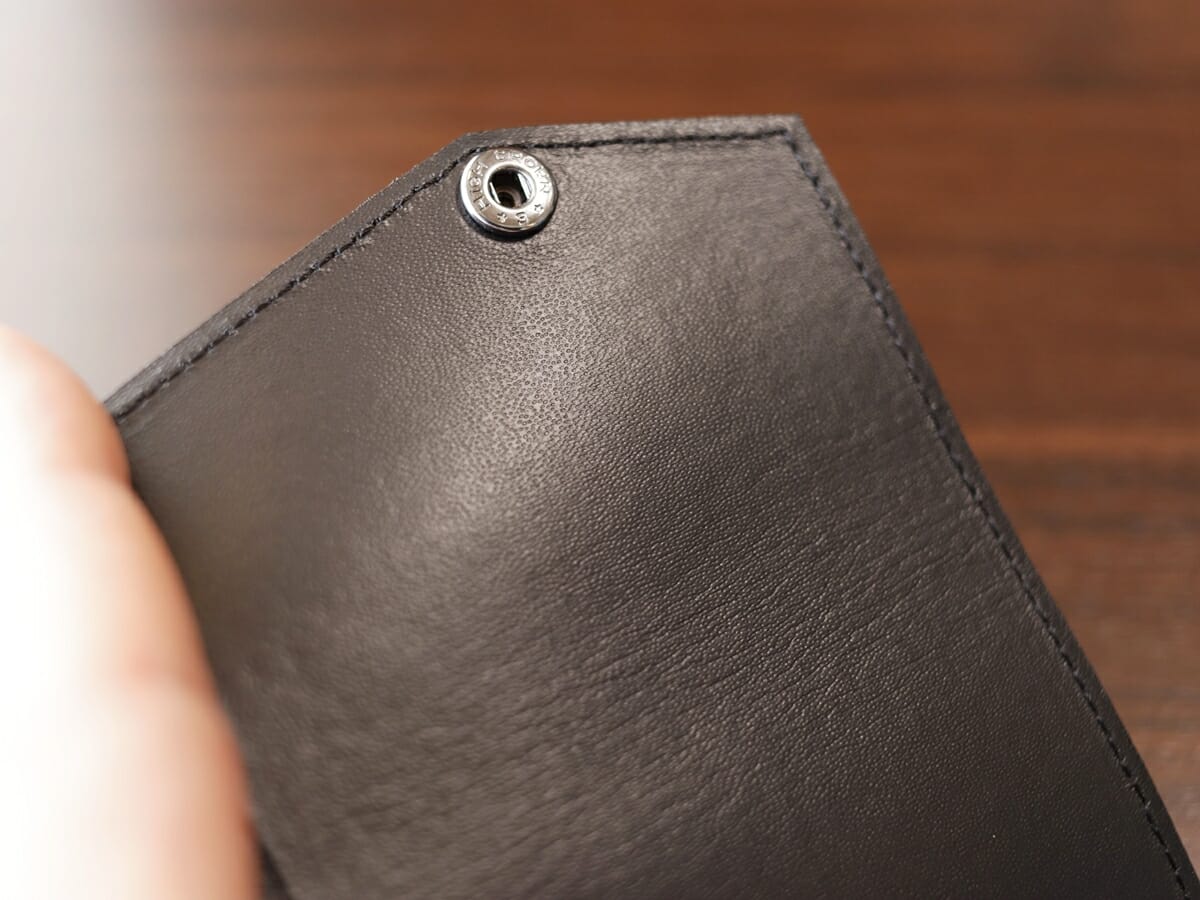 小さい財布 abrAsus メンズ アブラサス SUPERCLASSIC スーパークラシック 極小 三つ折り財布 レビュー 内装デザイン4