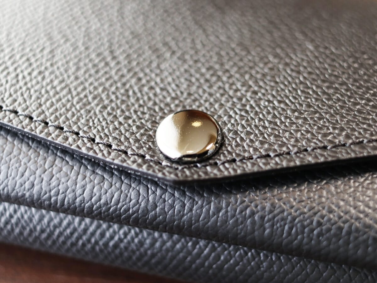 小さい財布 abrAsus メンズ アブラサス SUPERCLASSIC スーパークラシック 極小 三つ折り財布 レビュー デザイン4 ホック