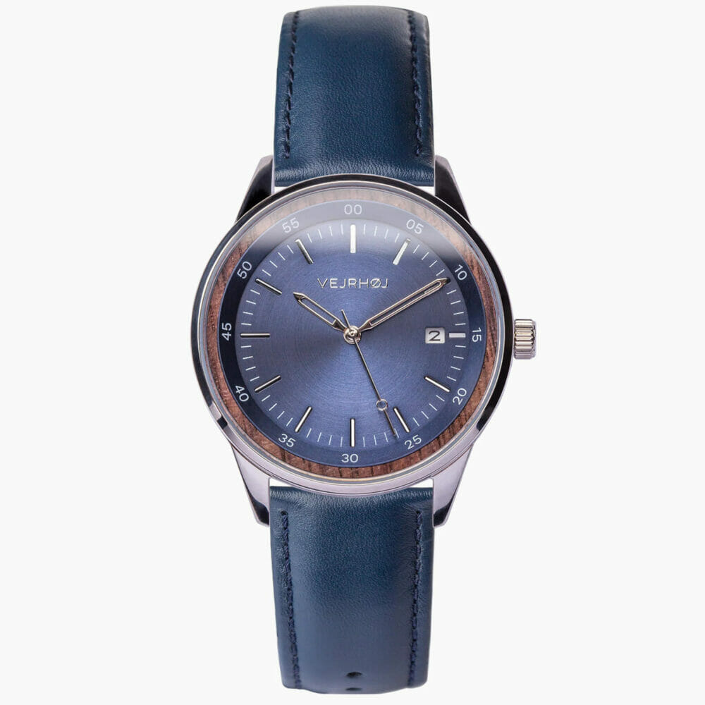 Automatic 自動巻き腕時計 A02 blue（automatic）機械式 VEJRHOJ ヴェアホイ1