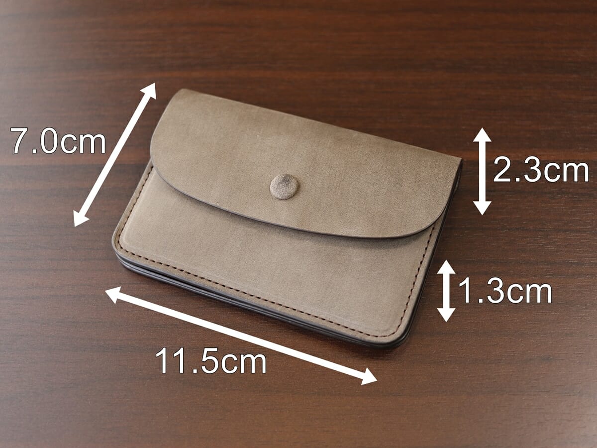 SLOW（スロウ）ingrasat - mini wallet - イングラサット ミニウォレット サイズ