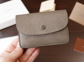 SLOW スロウ ingrasat - mini wallet - イングラサット ミニウォレット SO749I トープ 財布 レビュー カスタムファッションマガジン