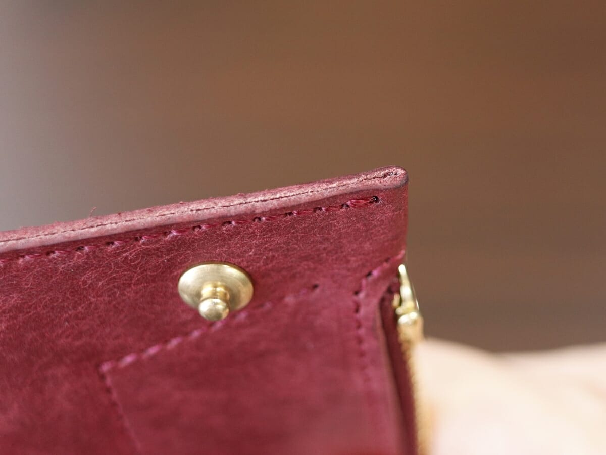 小さく薄い長財布Uno（ウーノ）moku モク もく プエブロレザー 財布レビュー 内装デザイン13