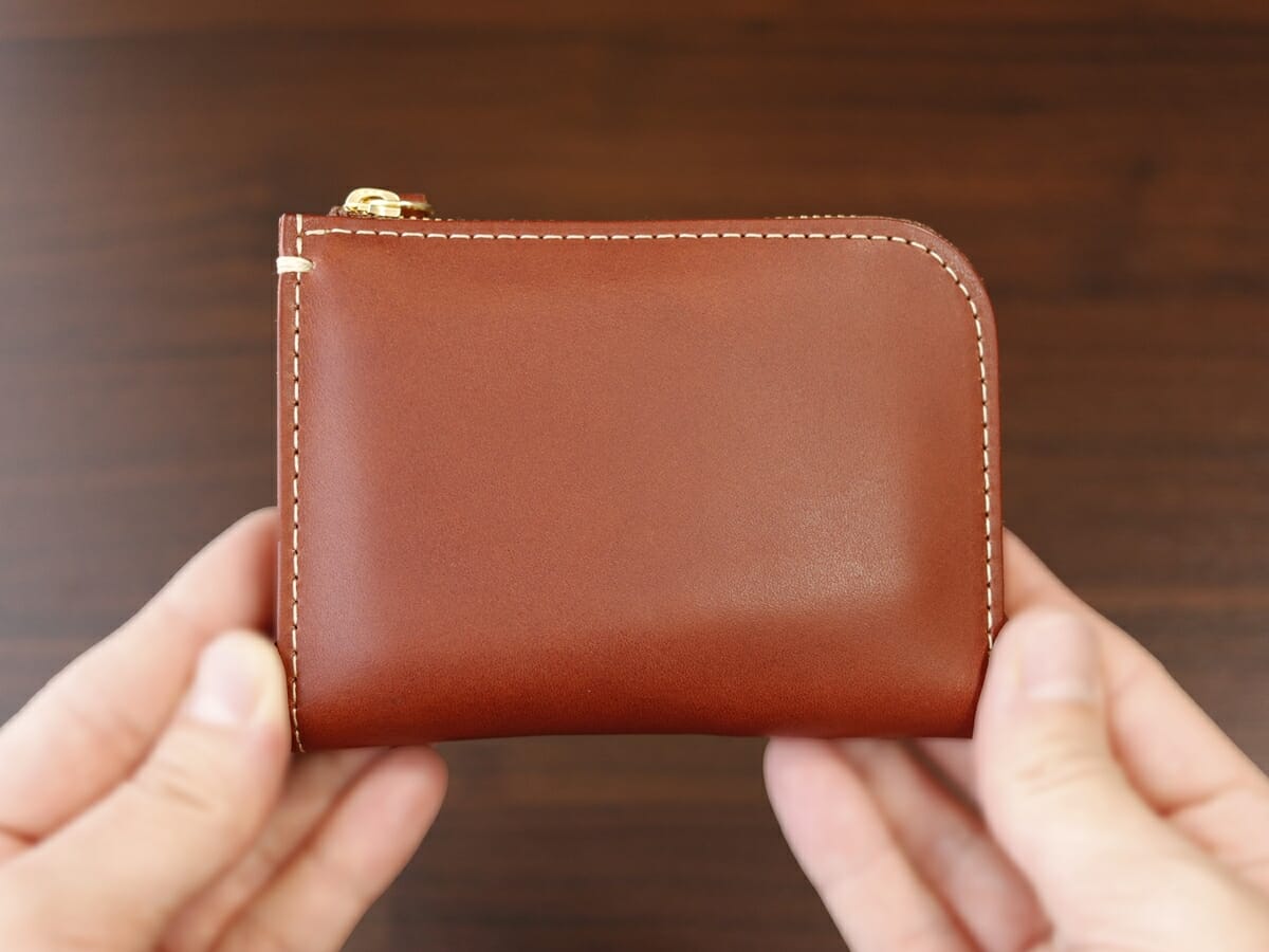 土屋鞄製造所 TSUCHIYA KABAN ディアリオ ハンディLファスナー 財布レビュー 最大収納の財布の厚み4