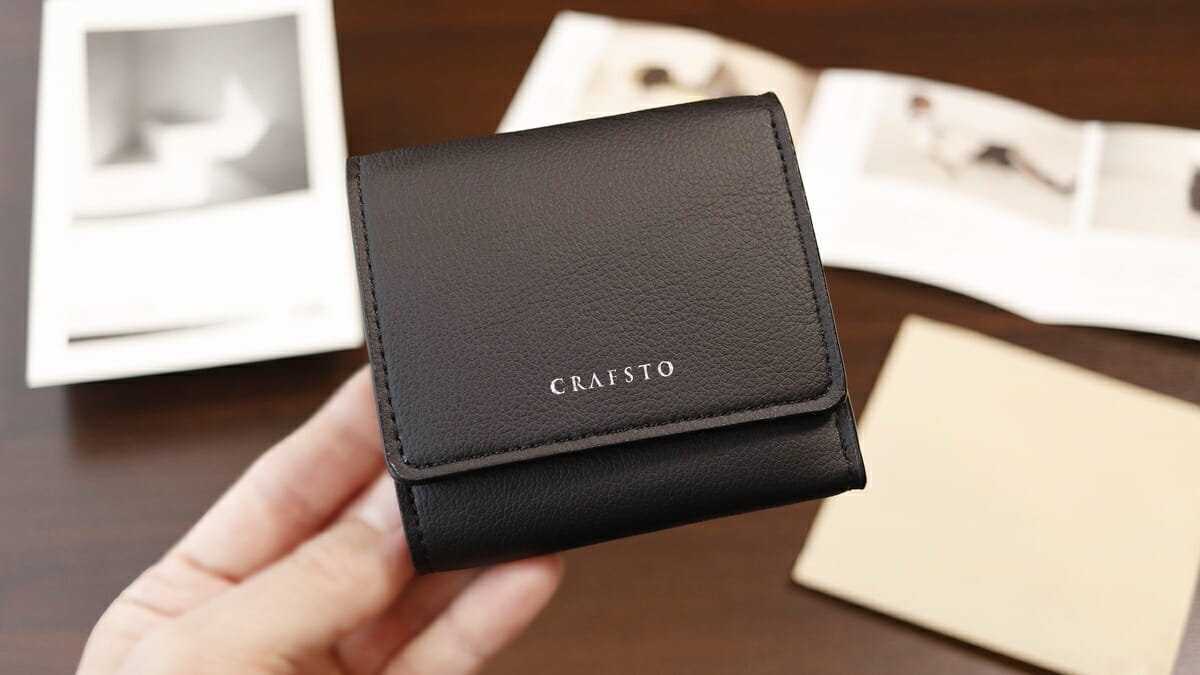 CRAFSTO（クラフスト）Desserto（デセルト）ヴィーガンレザー 三つ折り財布財布 レビュー カスタムファッションマガジン