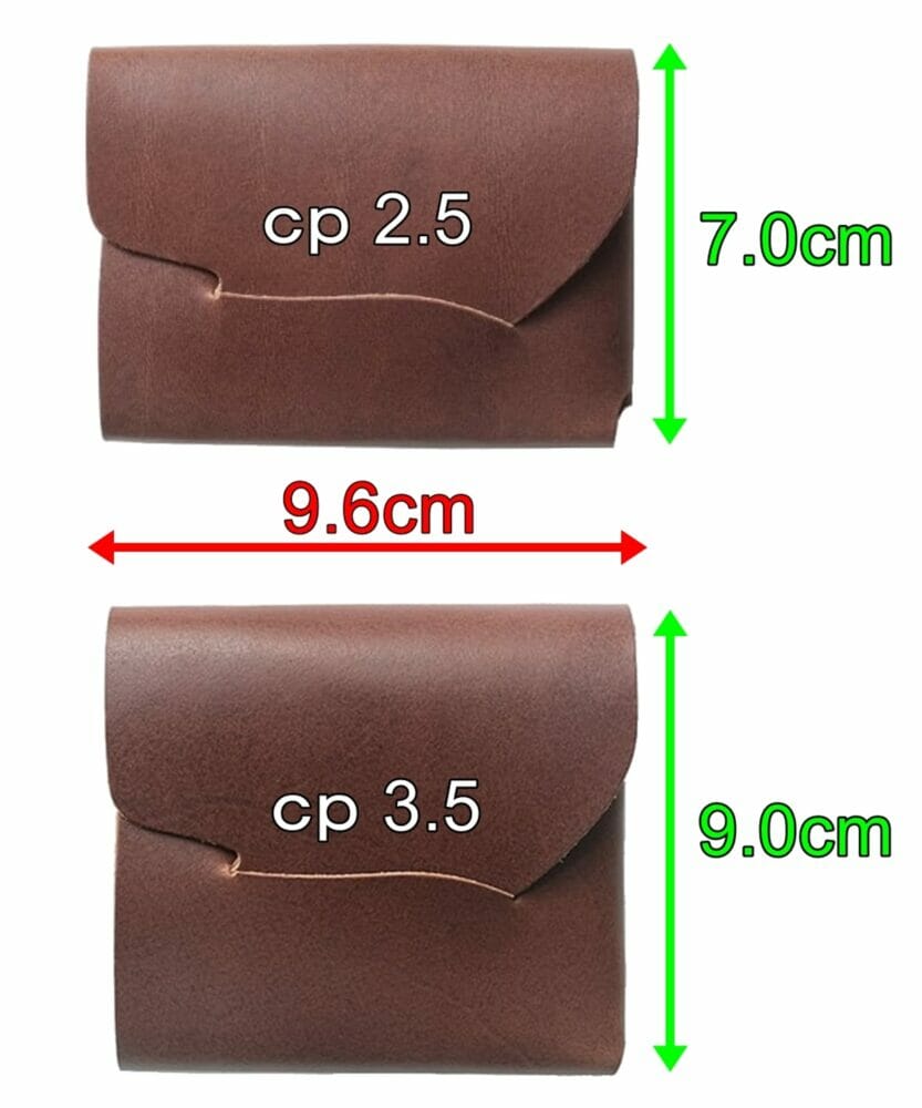 所作 Shosa ショサ cp ウォレット 3.5 コンパクトウォレット 財布レビュー 2.5 サイズ比較カスタムファッションマガジン