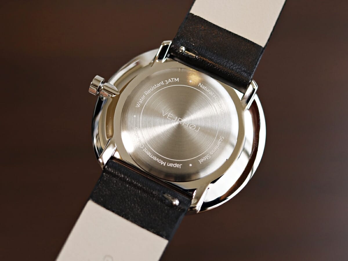 The MAPLE メイプル 40mm 木製 北欧 腕時計 VEJRHØJ（ヴェアホイ）時計レビュー12