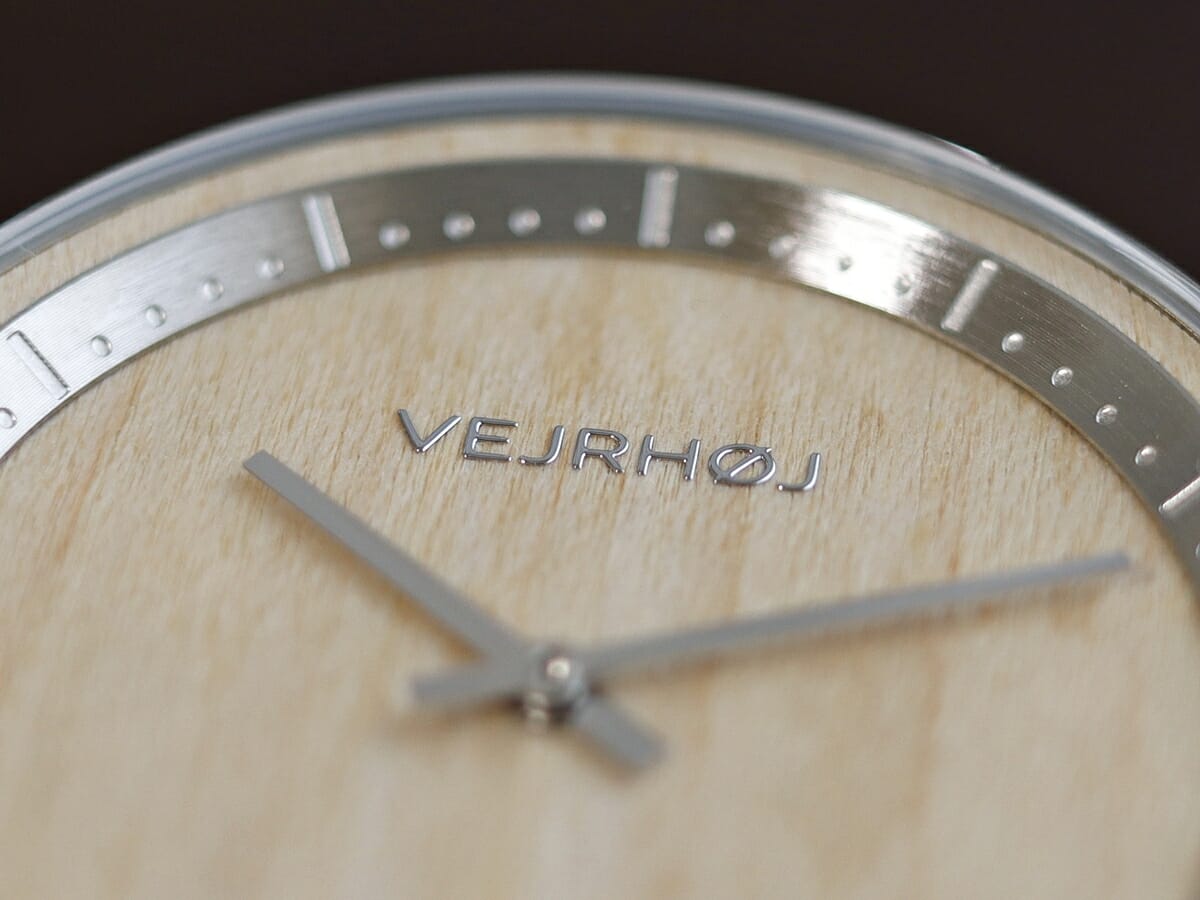 The MAPLE メイプル 40mm 木製 北欧 腕時計 VEJRHØJ（ヴェアホイ）時計レビュー8