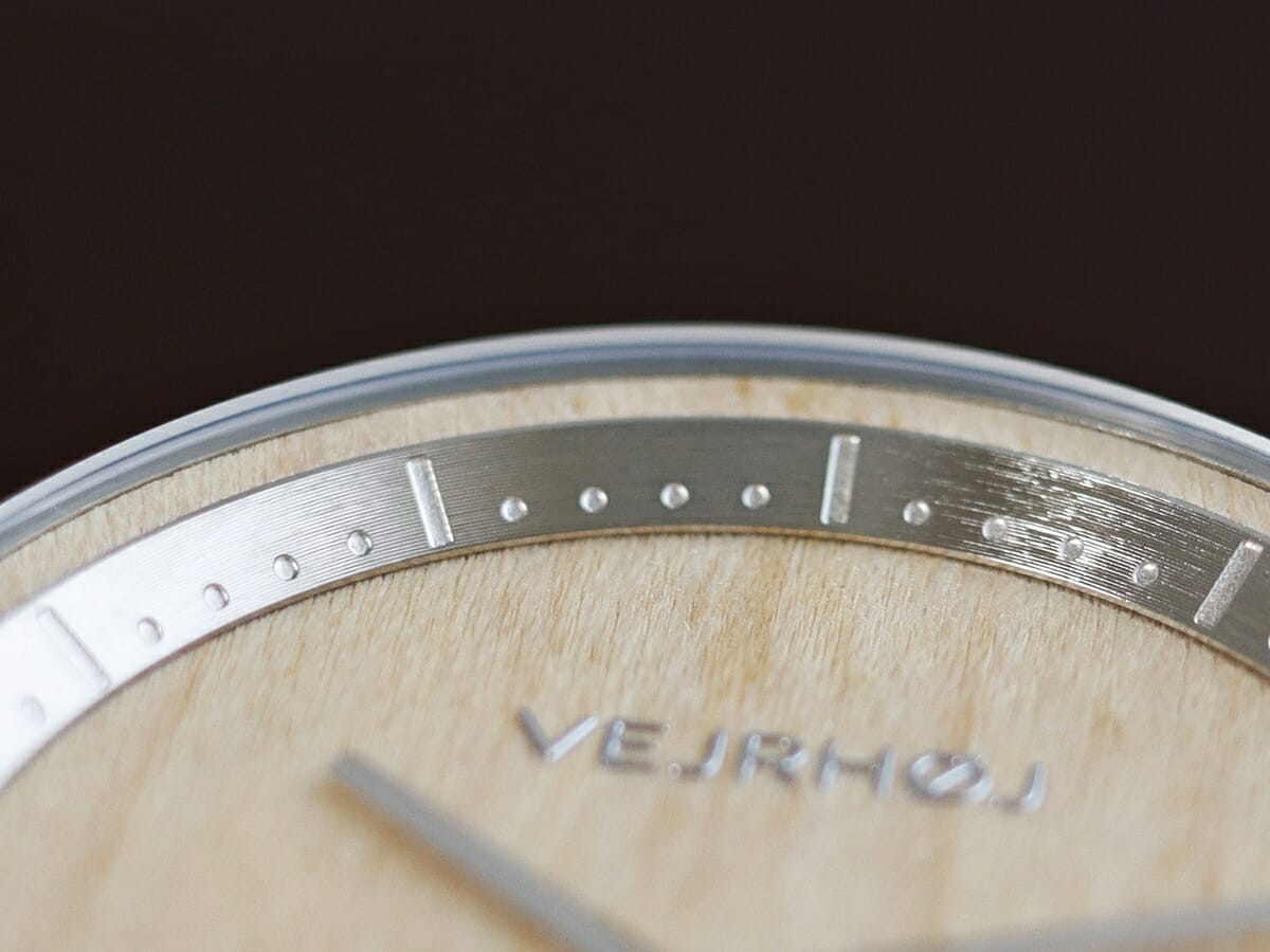 The MAPLE メイプル 40mm 木製 北欧 腕時計 VEJRHØJ（ヴェアホイ）時計レビュー9