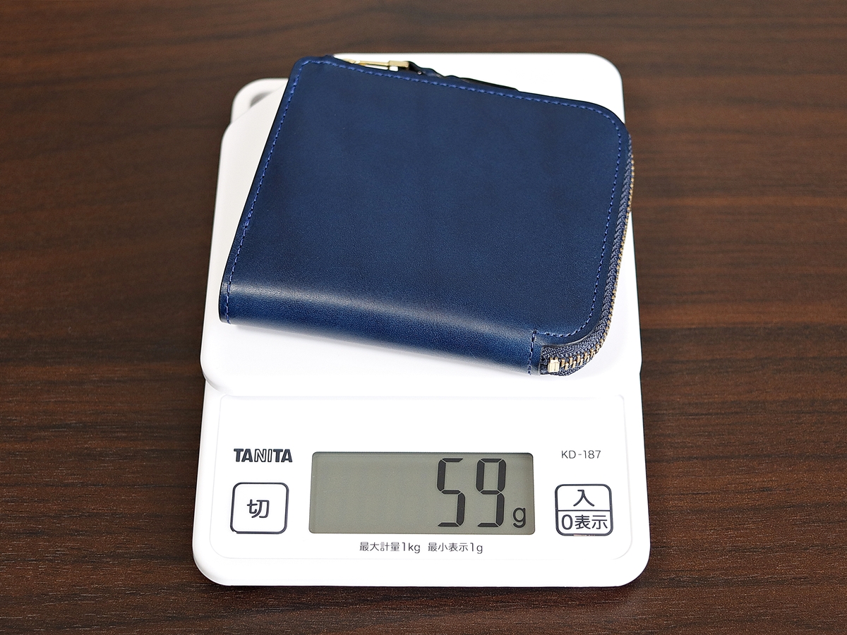 MUNEKAWA（ムネカワ）Cram（クラム）L-Zip wallet L字ファスナー財布 レビュー 重さ カスタムファッションマガジン